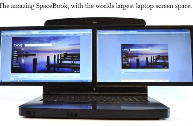 Cum arata laptopul cu cel mai mare display din lume?
