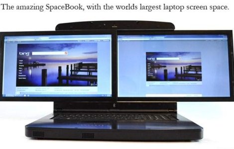 Cum arata laptopul cu cel mai mare display din lume?