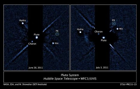 A fost descoperit al patrulea satelit al lui Pluto