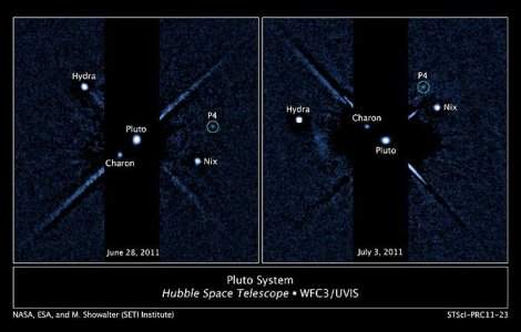 A fost descoperit al patrulea satelit al lui Pluto