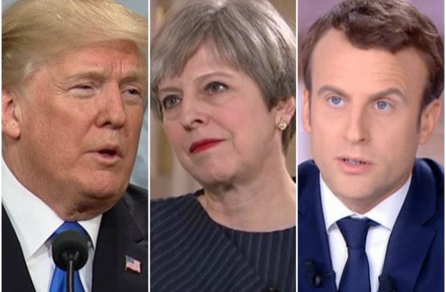 Liderul suprem iranian Ali Khamenei ii califica drept "criminali" pe Trump, May si Macron