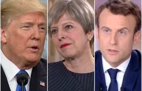 Liderul suprem iranian Ali Khamenei ii califica drept "criminali" pe Trump, May si Macron