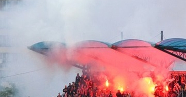 Incidente produse de suporteri la meciul CSA Steaua - Academia Rapid