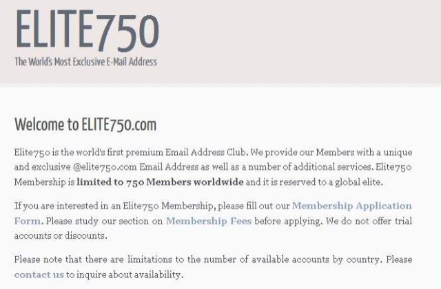 Cat esti dispus sa dai pentru un cont de e-mail de lux?