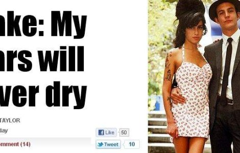 Blake Fielder-Civil: Lacrimile mele nu vor seca niciodata