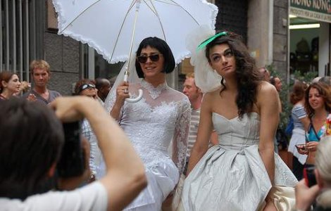 Prima casatorie gay in New York: Doua femei au spus 'DA'