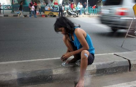 "Delincventa romana" da batai de cap francezilor