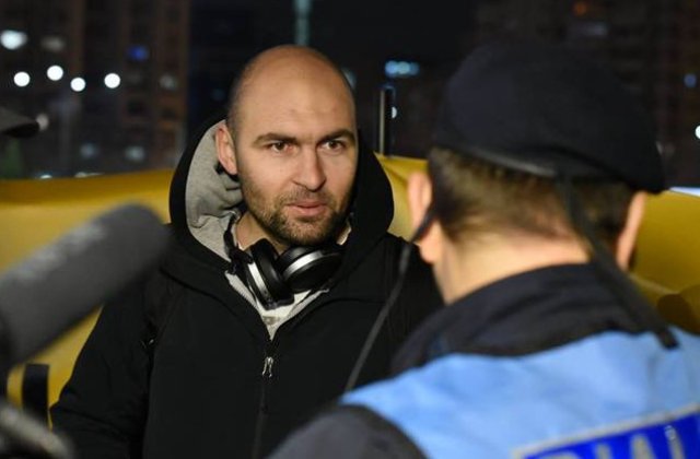 Politia Capitalei: Protestatarul Cristian Dide a fost amendat pentru refuzul de a se legitima si expresii injurioase