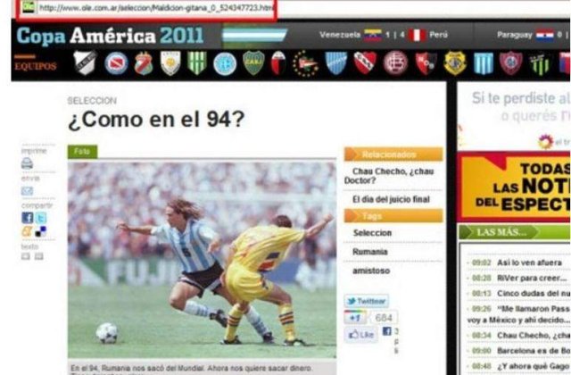 Si argentinienii ne fac tigani, dupa ce nationala lor a anulat meciul cu Romania