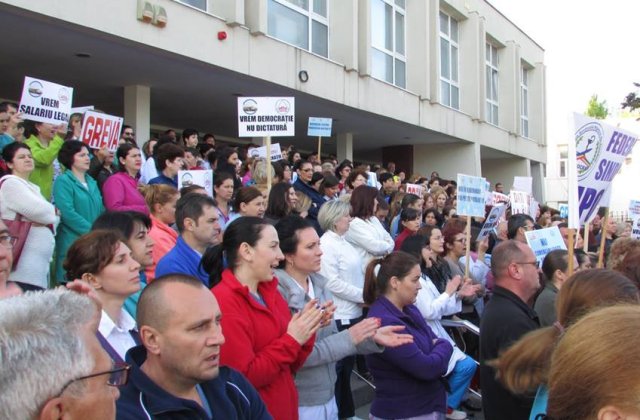 Federatia Sindicala Hipocrat sustine orice actiune de protest in perioada 11 - 15 mai 2018