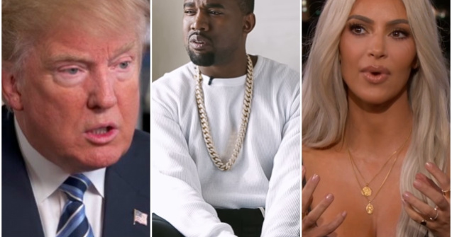 Donald Trump, laudat de Kanye West pe Twitter. Cum a reactionat Kim Kardashian