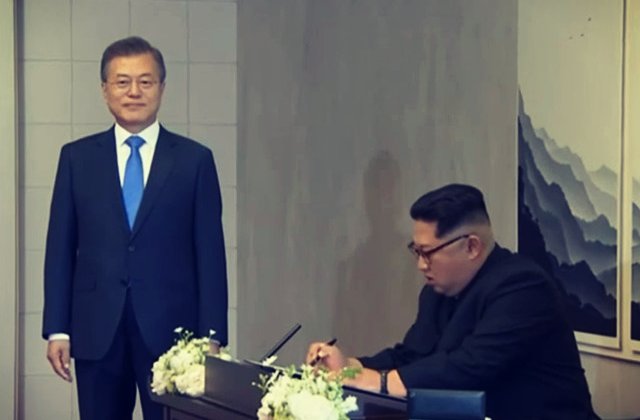 Summitul inter-coreean: Optimism in primele declaratii ale lui Moon Jae-in si Kim Jong-un/ VIDEO