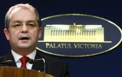 Boc: 'Deficitul bugetar se apropie de 5% din PIB, incasarile sunt cu 7 miliarde euro sub estimari'