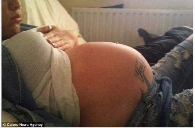 Se umfla ca un balon dupa ce mananca