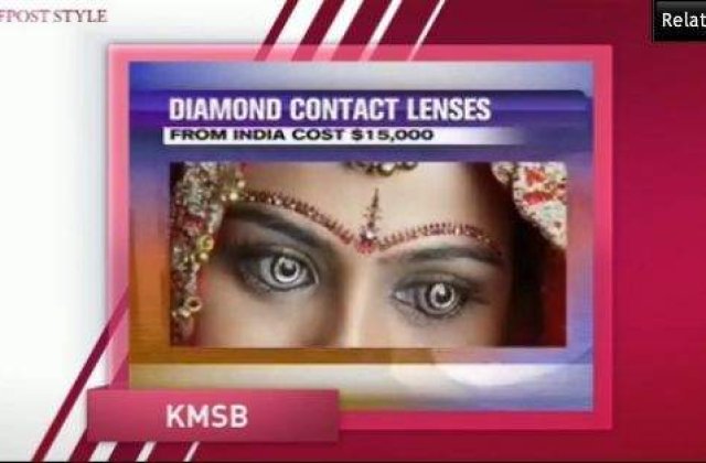 [VIDEO] Indienii au creat lentile de contact...cu diamante