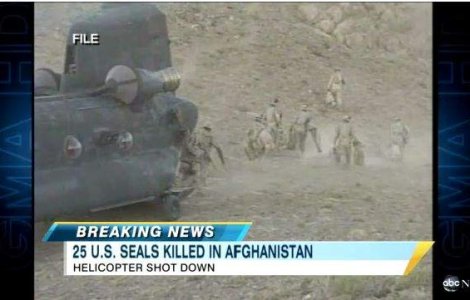  Video  Elicopterul SUA prabusit sambata, opera talibanilor