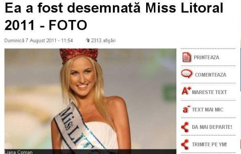 Miss Litoral 2011