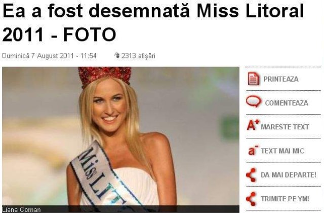 Miss Litoral 2011