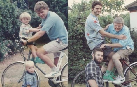  Top  10 imagini care arata cat de repede trece timpul si cat de mult ne schimbam cu trecerea anilor