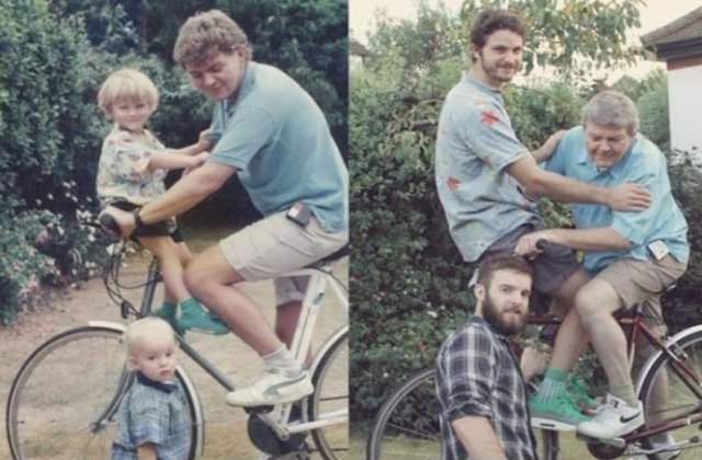 10 imagini care arata cat de repede trece timpul si cat de mult ne schimbam cu trecerea anilor