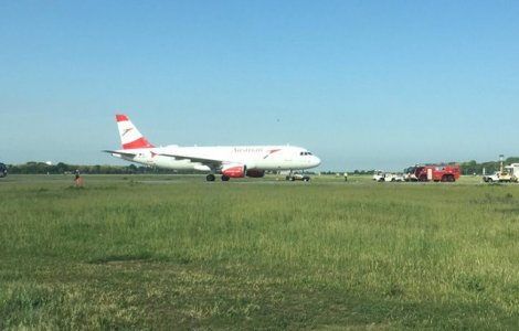 Aterizare de urgenta pe aeroportul Otopeni