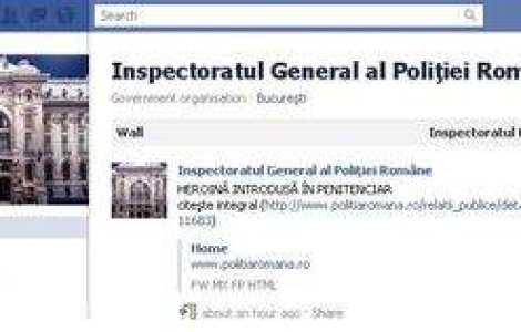 ATENTIE! Politia Romana a intrat pe Facebook