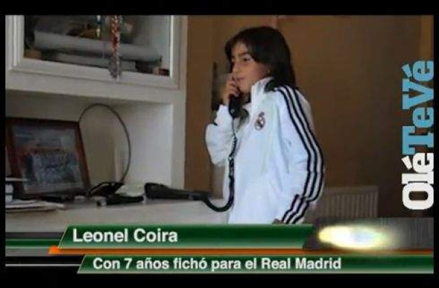 [VIDEO] Un pusti de 7 ani a semnat cu Real Madrid