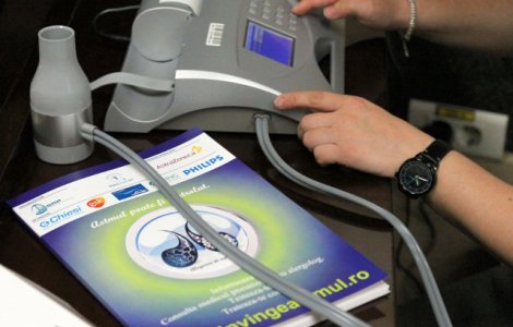 Spirometrii gratuite in Parcul Tineretului