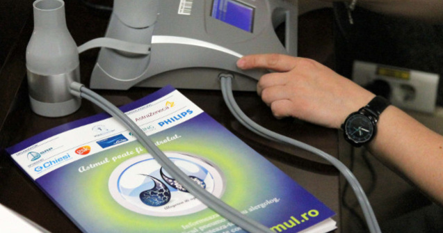 Spirometrii gratuite in Parcul Tineretului