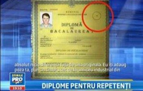  Video  Isteria diplomelor false de bacalaureat