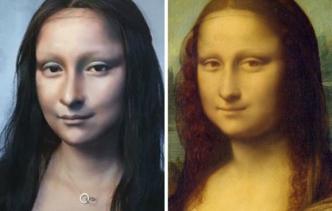 O tanara demonstreaza ca machiajul este o arta