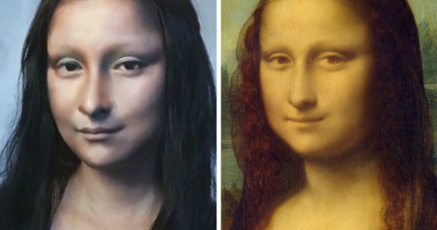 O tanara demonstreaza ca machiajul este o arta