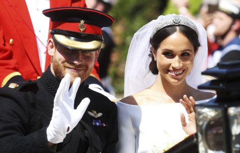 Cum arata cea de-a doua rochie purtata de Meghan Markle / FOTO