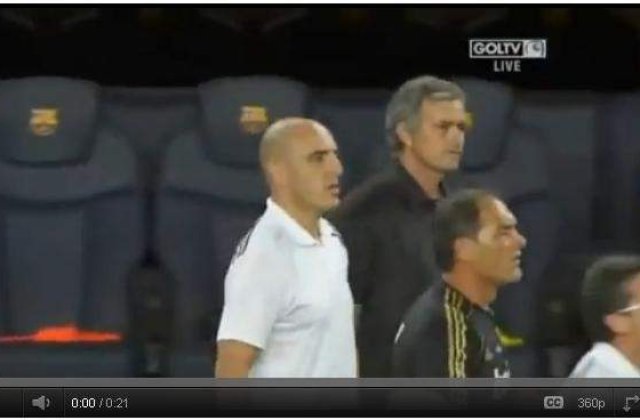 [UPDATE] Mourinho i-a bagat degetele in ochii antrenorului secund FC Barcelona