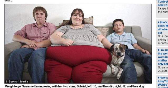 Vrea sa devina cea mai grasa femeie din lume! De ce?