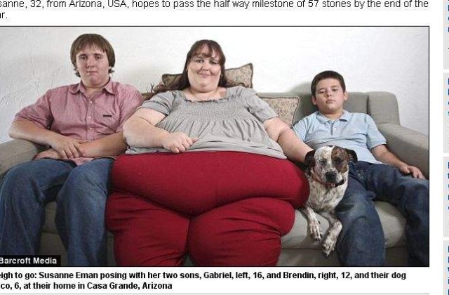 Vrea sa devina cea mai grasa femeie din lume! De ce?