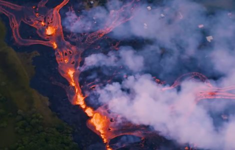 Vulcanul Kilauea a erupt din nou/ VIDEO