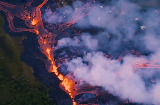Vulcanul Kilauea a erupt din nou/ VIDEO