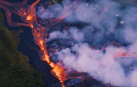 Vulcanul Kilauea a erupt din nou/ VIDEO