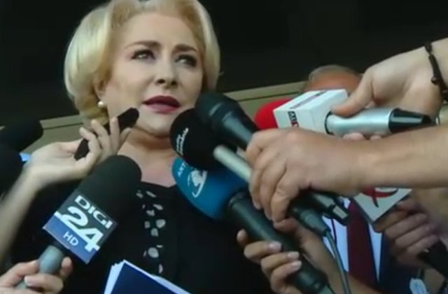 Viorica Dancila: Avem bani de salarii si pensii / VIDEO