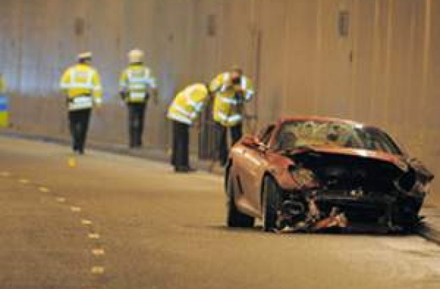 Cum arata Ferrari-ul lui Cristiano Ronaldo dupa accidentul de joi dimineata