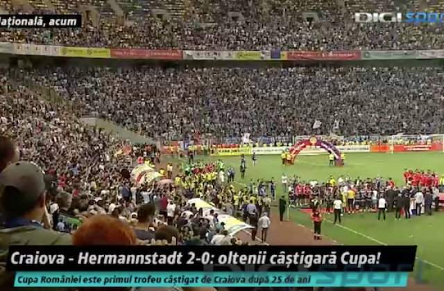 CS Universitatea Craiova a castigat Cupa Romaniei