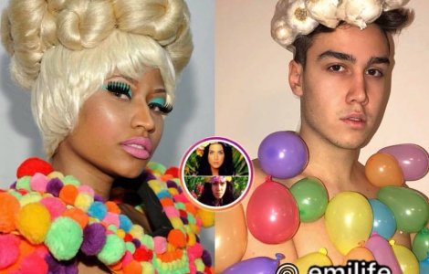  Top  Un italian a refacut pozele "perfecte" ale vedetelor si a ajuns celebru pe Instagram. 10+ imagini amuzante