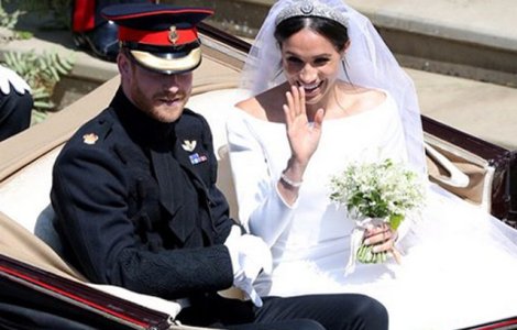 Telespectatorii britanici ai nuntii printului Harry, cu o treime mai putini decat cei de la nunta lui William