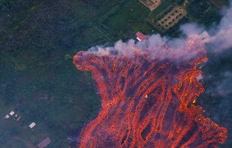Scurgerile de lava vulcanica au dus la noi evacuari in Hawaii