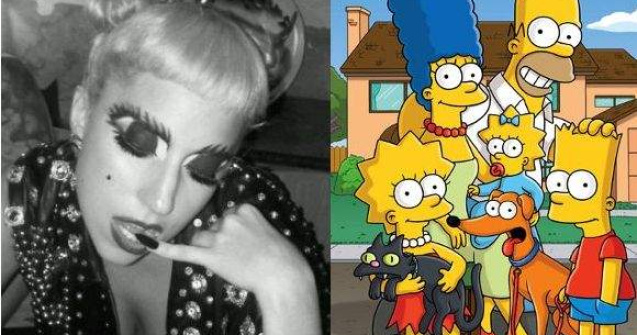  Video  Lady Gaga, personaj animat in `Familia Simpson`