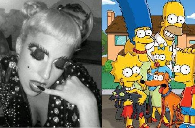 [VIDEO] Lady Gaga, personaj animat in `Familia Simpson`