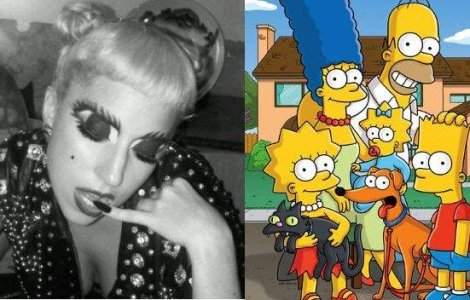  Video  Lady Gaga, personaj animat in `Familia Simpson`