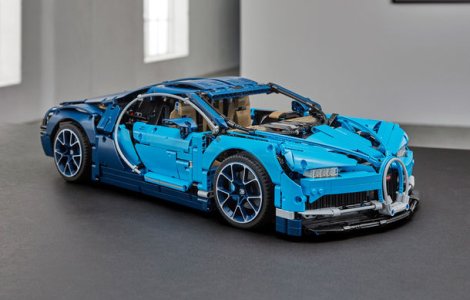 Pentru copilul din tine: Lego a pregatit un Bugatti Chiron din 3.599 de piese