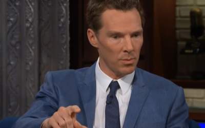 Actorul Benedict Cumberbatch...